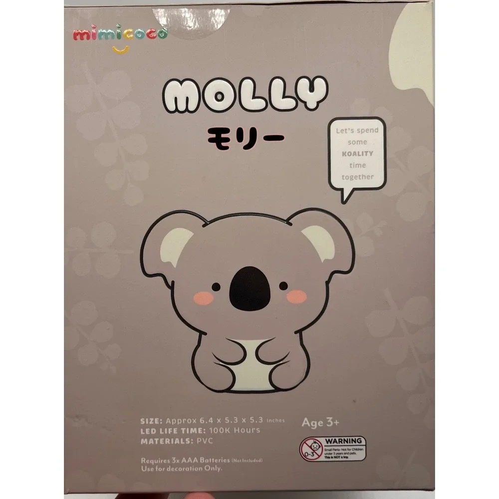 Mimicoco Molly Koala Moodlight Warm White Night Light Wireless‎